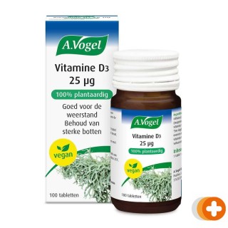 A.vogel vitamine d3 25 microgram tabletten