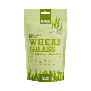 Purasana wheat grass juice raw powder