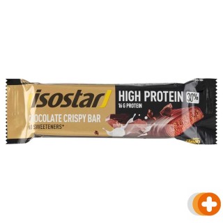 Isostar eiwitreep high protein chocolate crispy