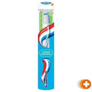 Aquafresh clean control tandenborstel medium
