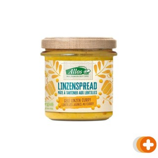 Allos linzenspread gele linzen curry