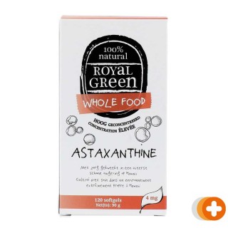 Royal green astaxanthine capsules