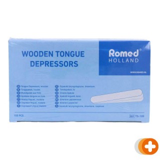Romed tongspatels hout