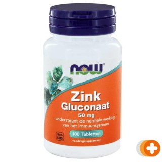 Now zink gluconaat 50mg tabletten