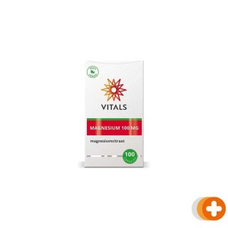 Vitals magnesium 100mg capsules