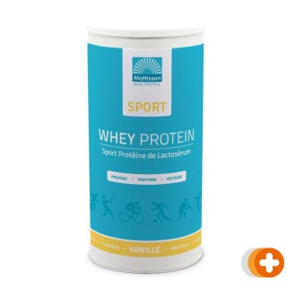 Mattisson sport wei proteïne poeder vanille