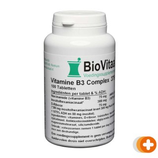 Verasupplements vitamine b3 complex 375 mg tabletten