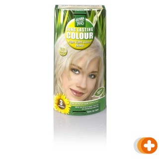 Hennaplus long lasting colour 10.01 high light silver blond
