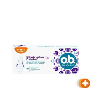 O.b. extraprotect tampons super