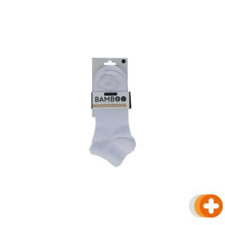 Bamboo airco shortsocks wit 39-42