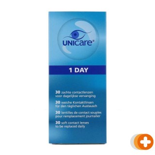 Unicare daglenzen 30-pack -5,00