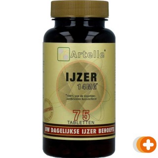 Artelle ijzer 14mg