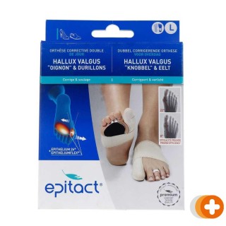 Epitact hallux knobbel en eelt rechter voet  large