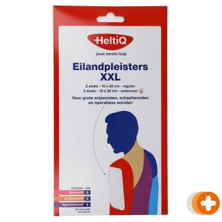 Heltiq eilandpleisters xxl  4 st.