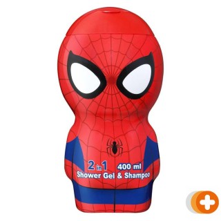 Marvel spiderman shower gel & shampoo 2d
