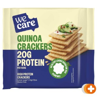 Wecare high protein quinoa crackers