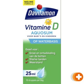 Davitamon vitamine d aquosum druppels