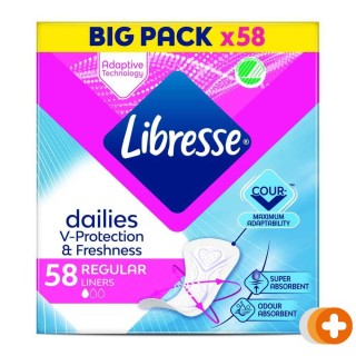 Libresse inlegkruisjes regular bigpack